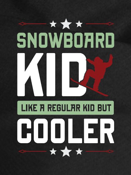 snowboard junge