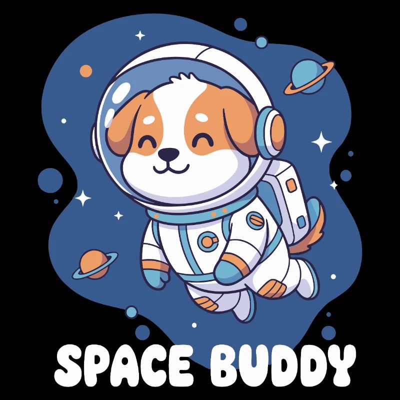 Chien astronaute compagnon de l’espace