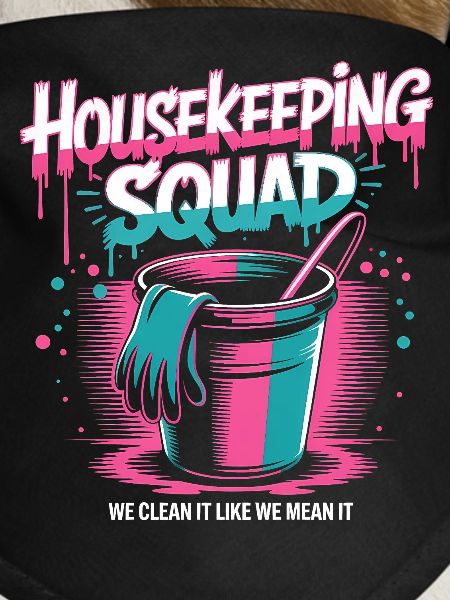 Funny Cleaning Design