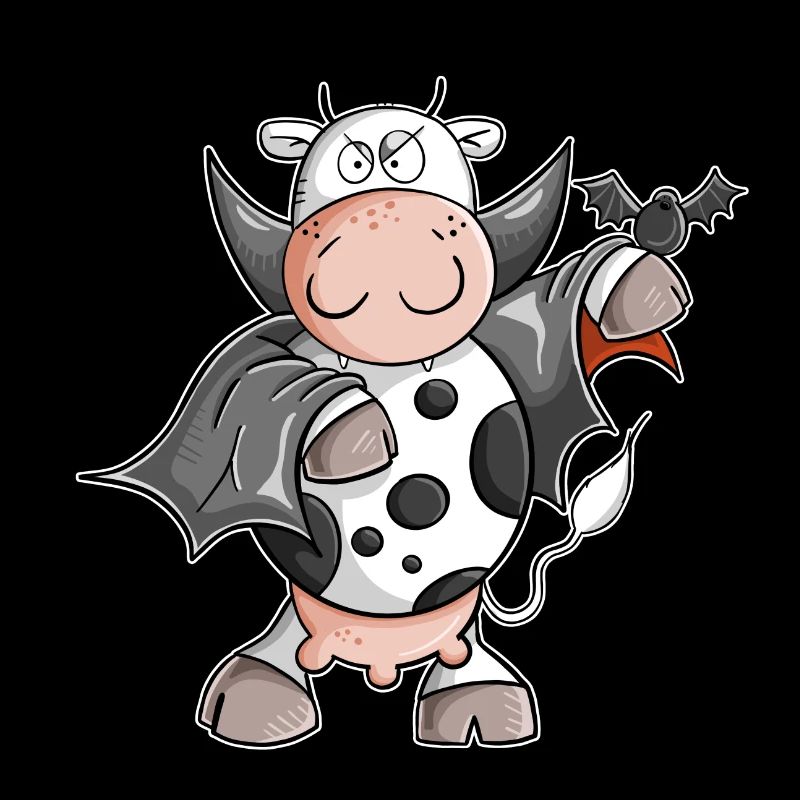 Dracula Cow I Vampire Fun