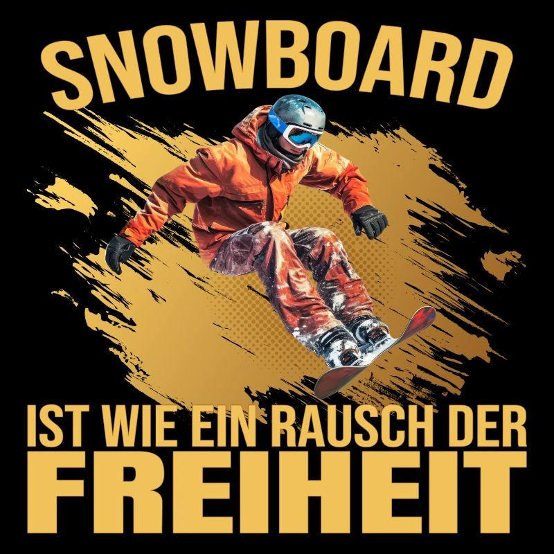 Snowboard ist wie ein Rausch der Freiheit