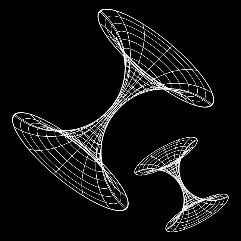 Wireframe Vortex Geometry