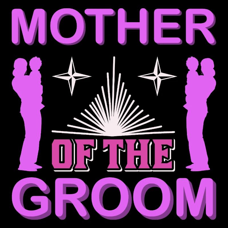 Mutter des Bräutigams Hochzeitsmama-Geschenkhemd