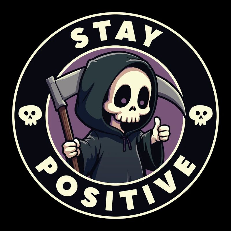 Bleiben Sie positiv