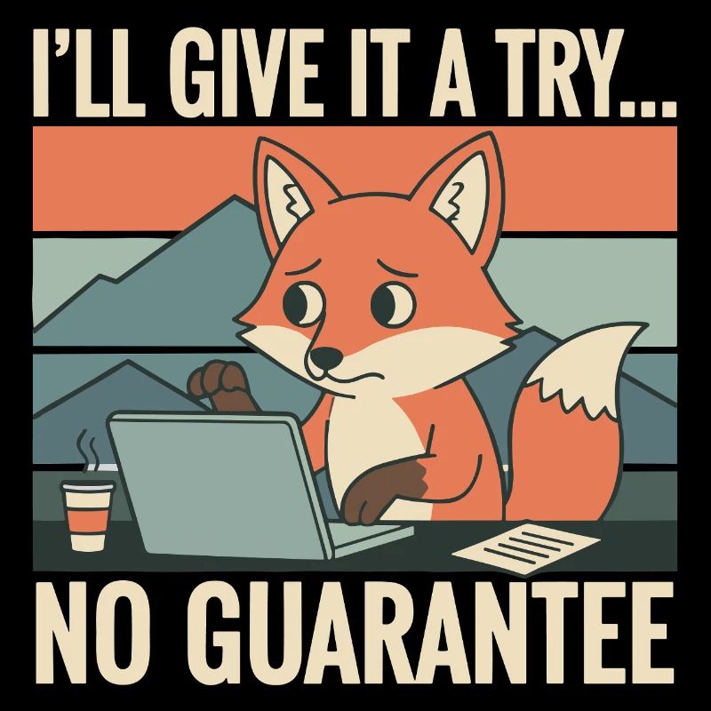 I'll try it – Fox Laptop Humor