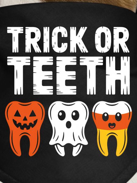 Trick oder Teeth Halloween-Trio