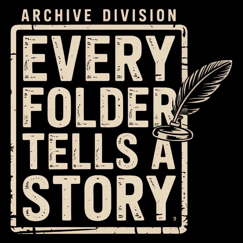 Jeder Ordner erzählt eine Geschichte