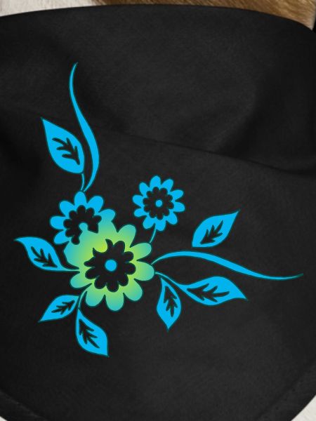 Blue flowers