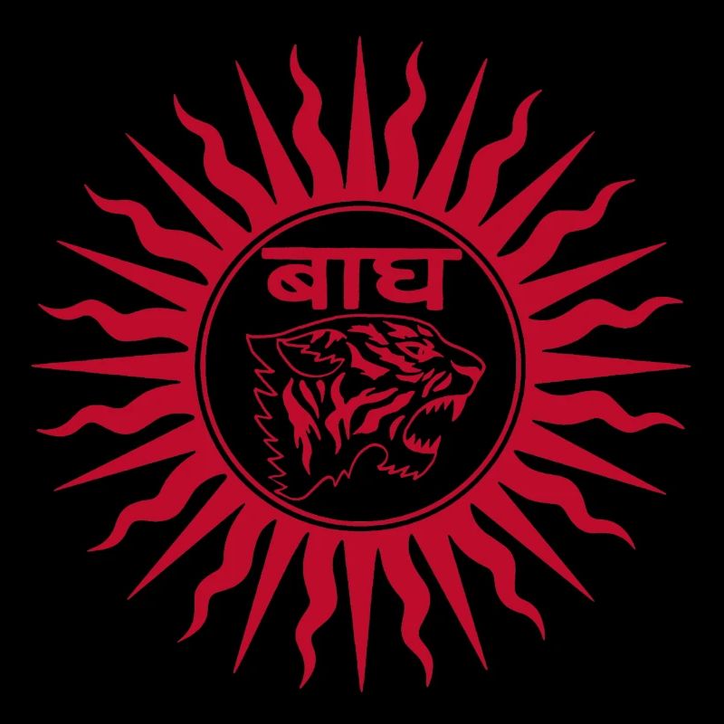 Tigre rouge en Inde