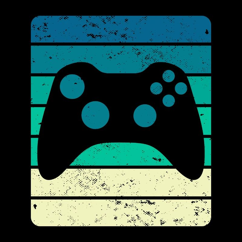 Vintage Sunset Gaming-Controller