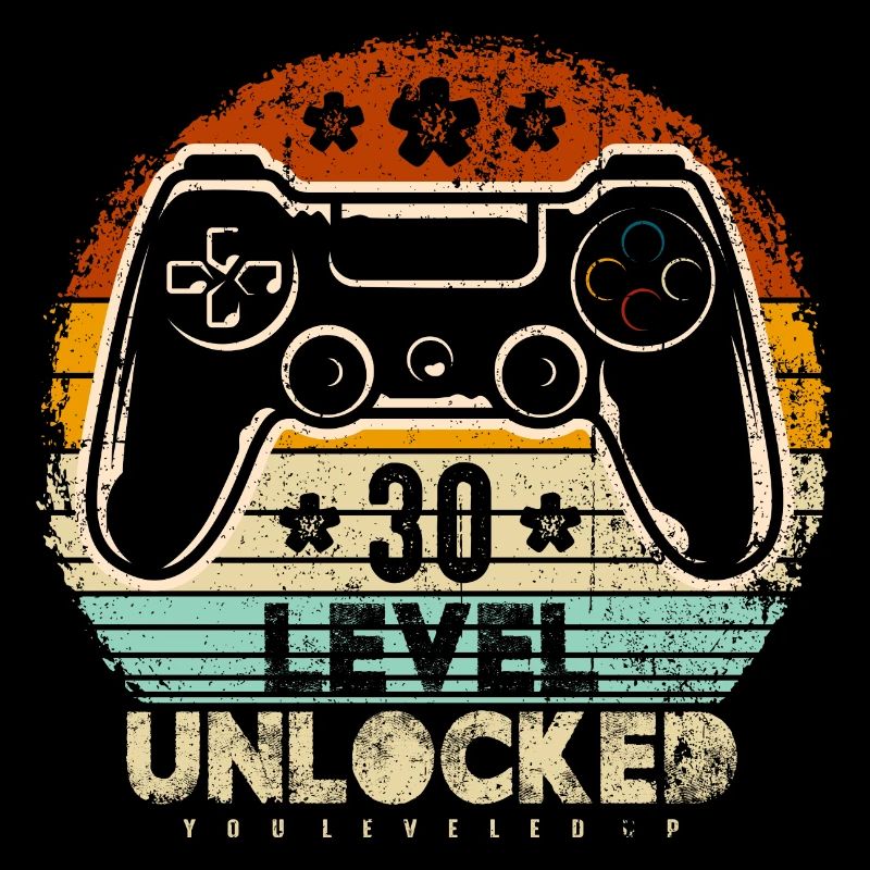 Manette rétro Thirty Unlocked