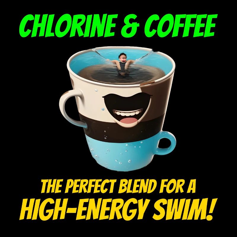 Chlore et café : Nageur Natation Nager