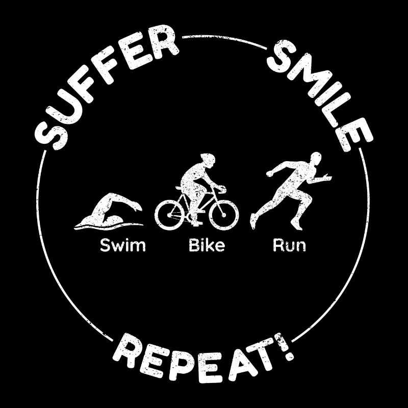 Natation Vélo Course Triathlon Triathlète Athlétisme