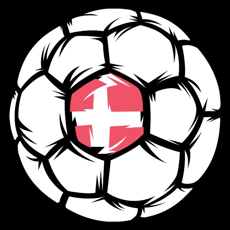 Équipe de handball Danemark EC Ball Handball Logo