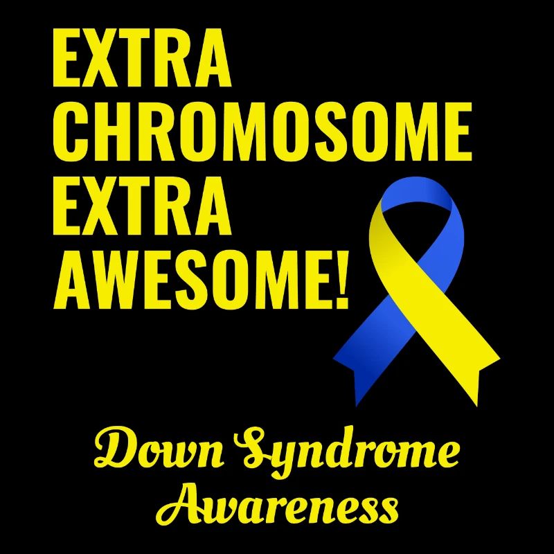Down-Syndrom-Tag Extra Chromosom Extra Awesome