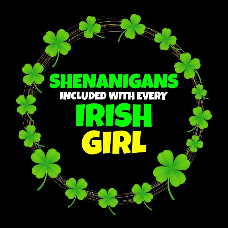 Schabernack inklusive: Irisches Mädchen St. Patrick's Day