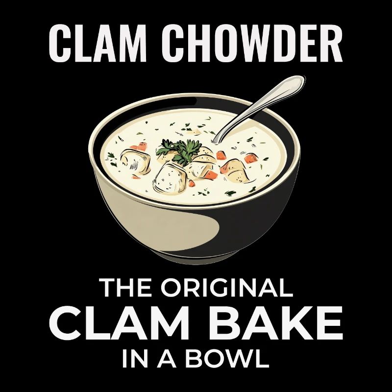 Clam Chowder Shellfish Hilarious Seafood Soup