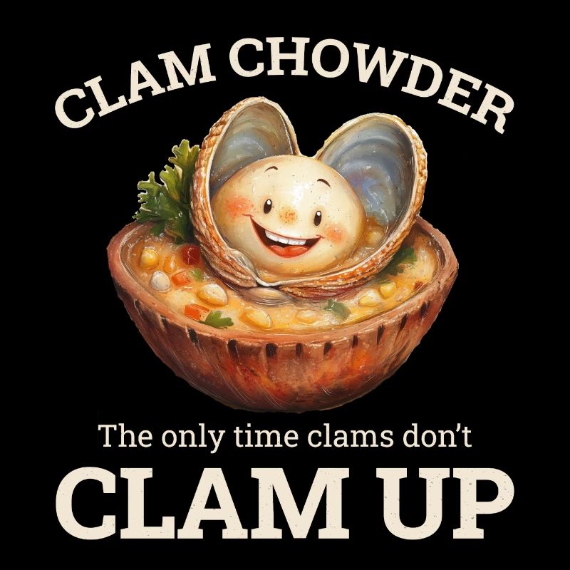 Clam Chowder Shellfish Hilarious Seafood Soup