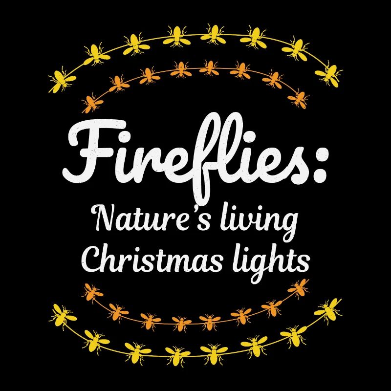 Fireflies Firefly Lightning Bug Insect Christmas