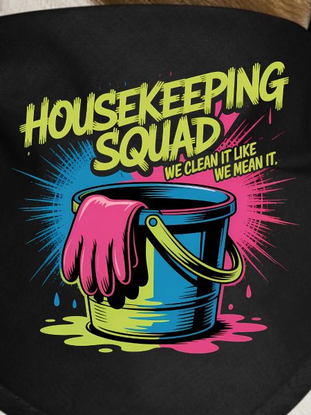Funny Cleaning Design