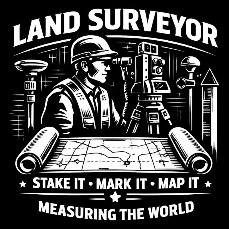 Land Surveyor Stake It Mark It Map It 