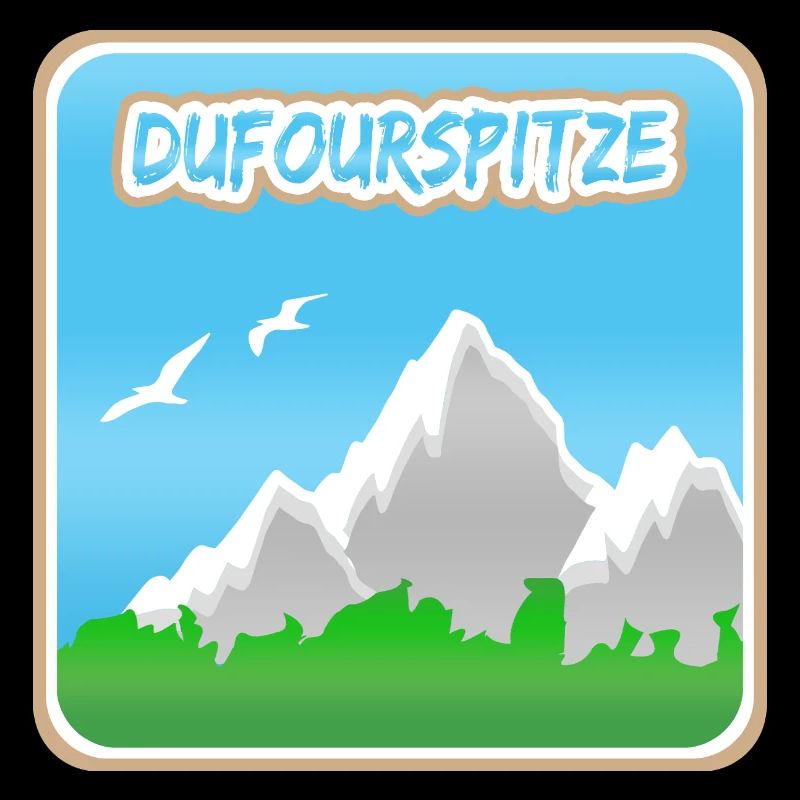 Dufourspitze als Berg