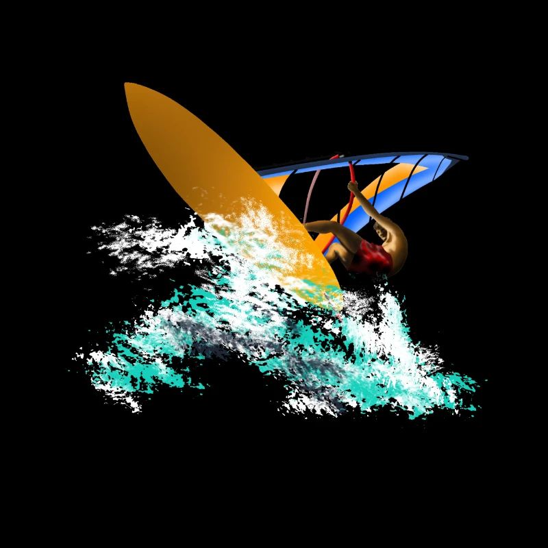 windsurfing