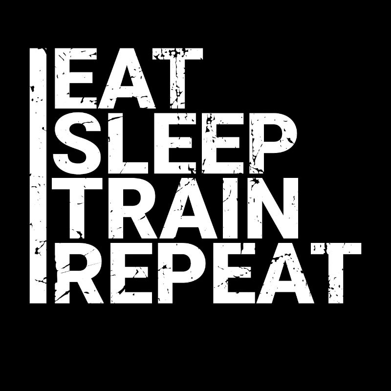 Manger dormir train répéter