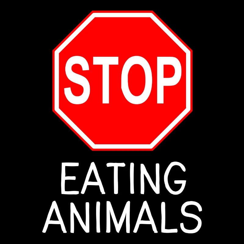 Stop Eating Animals Gift idea for vegetarians 87