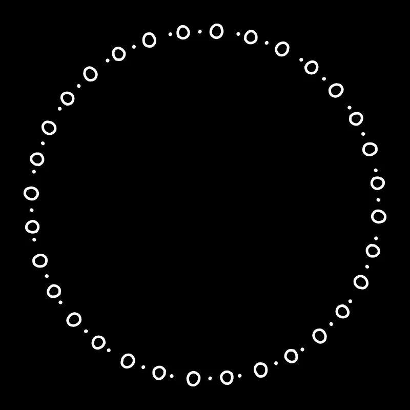 Circle - Ring - Shape - Round - White Circles