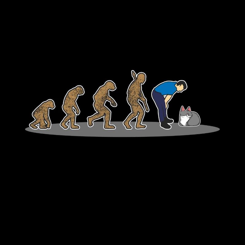 Cat cat lover evolution