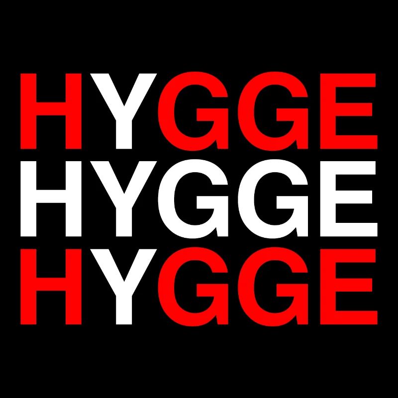 HYGGE Danemark Danemark Drapeau danois
