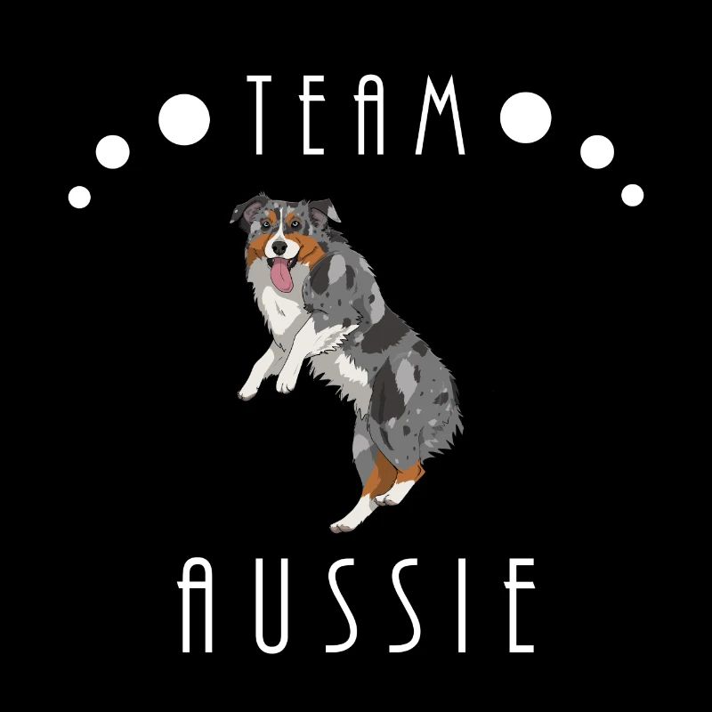 Team Aussie - Blue Merle (bobtail)