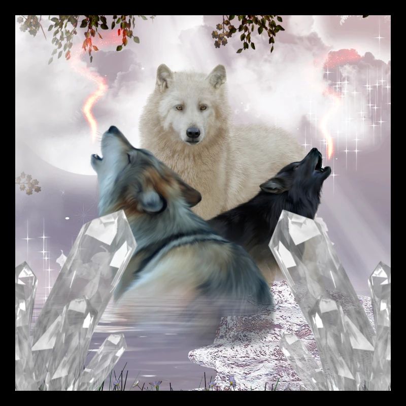 Loups impressionnants