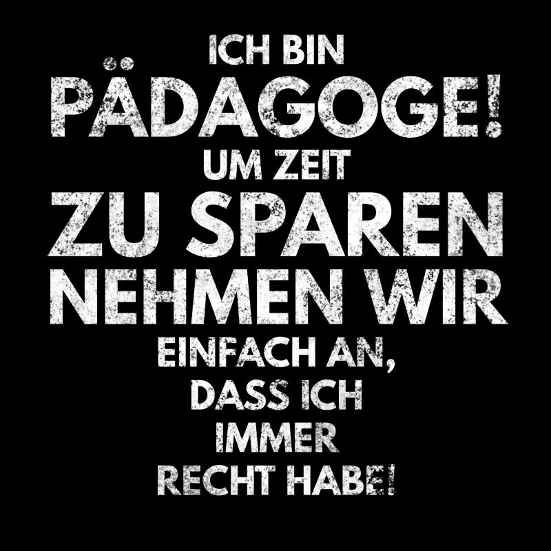 ich bin pädagoge Geschenk