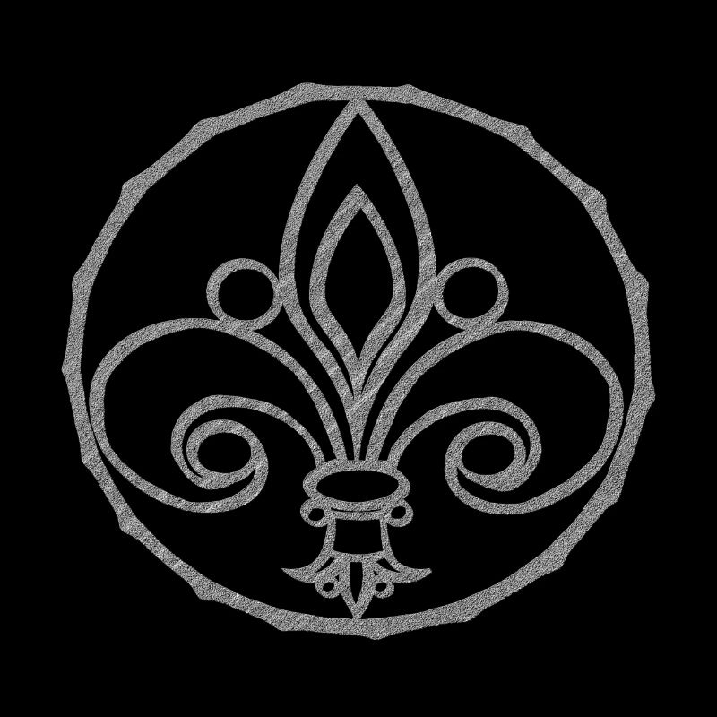 wappensymbole, fleur de lys Relief