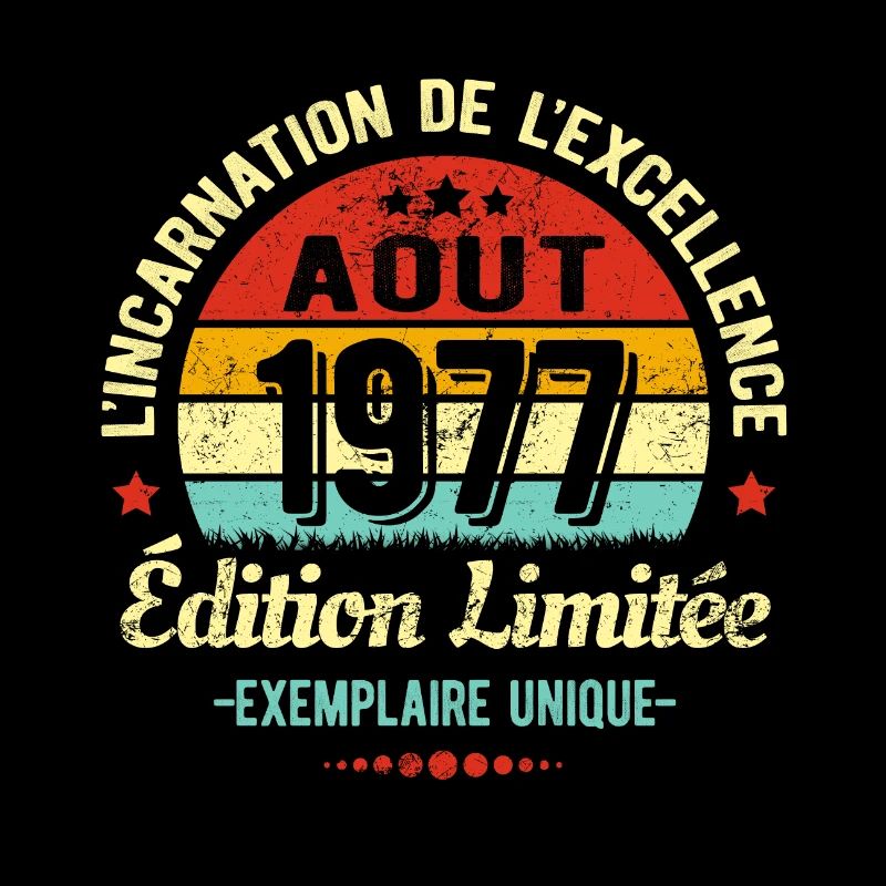 MILLÉSIME AOUT 1977 ÉDITION LIMITÉE