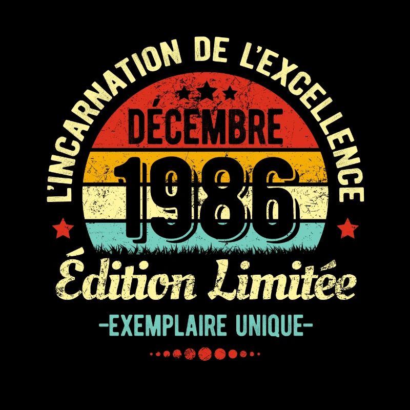 MILLÉSIME DÉCEMBRE 1986 ÉDITION LIMITÉE