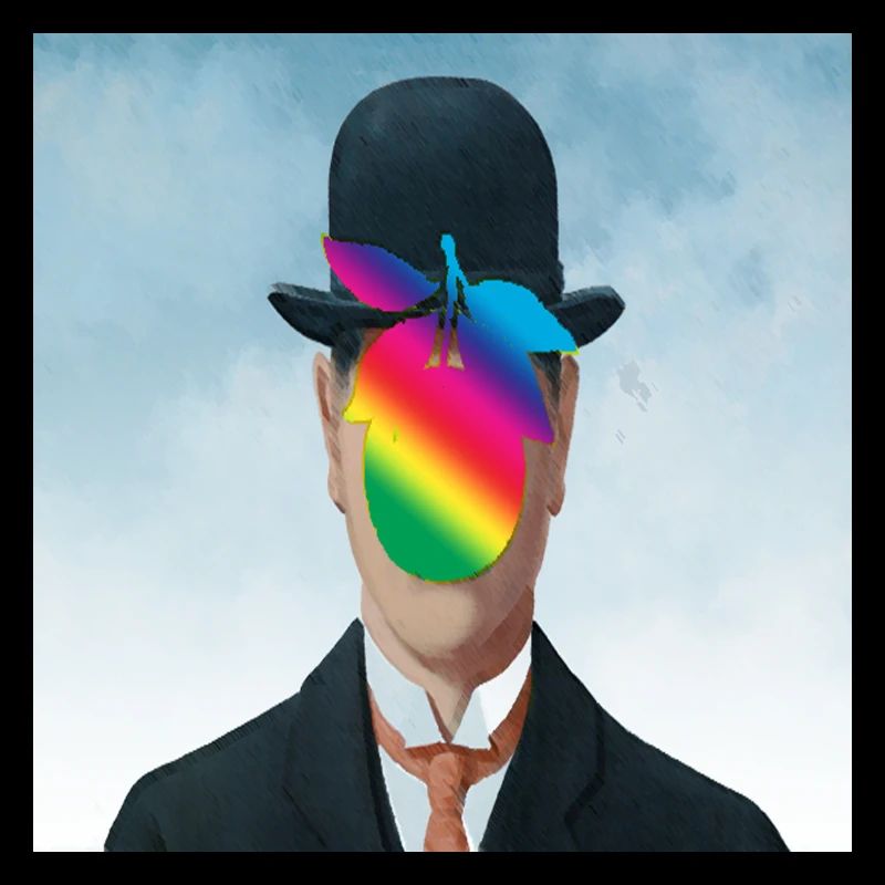 Arc-en-ciel Apple-Man