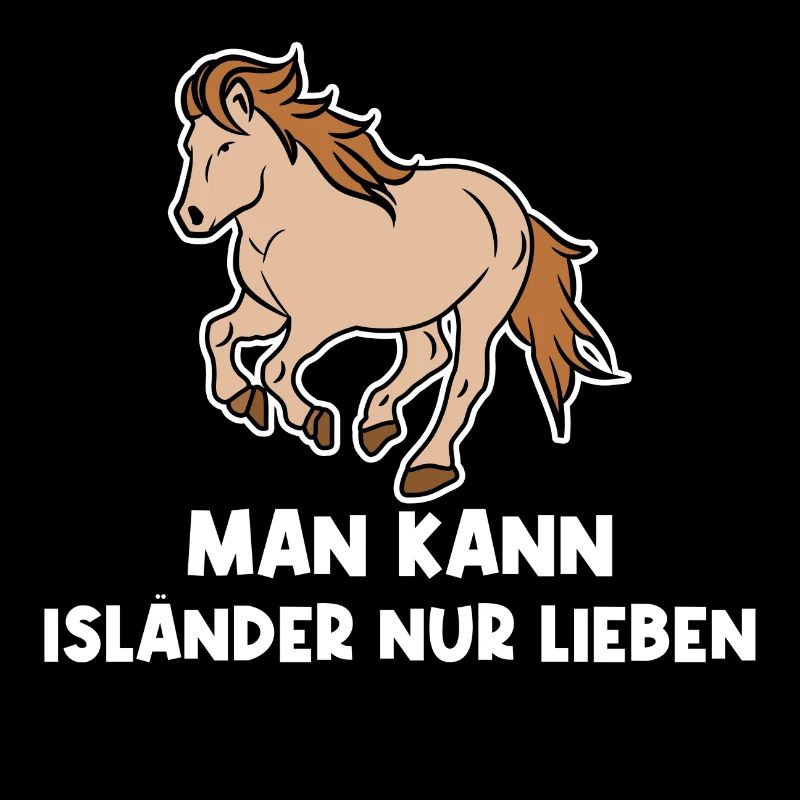 Cool Islandpferde Statement Pferdenarr Galopp