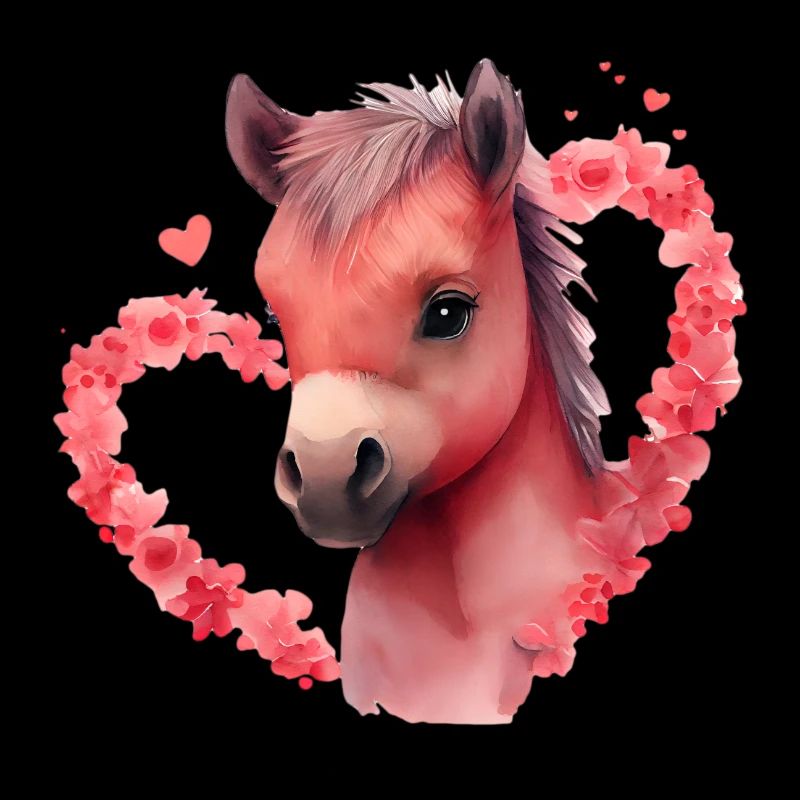 Poney Cadeau de Saint-Valentin
