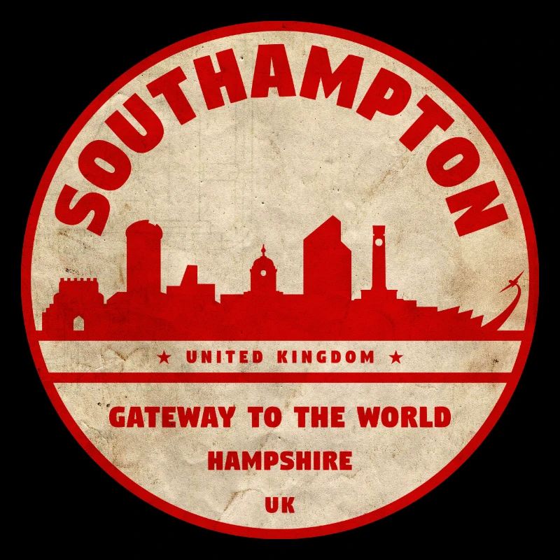 Southampton Skyline Abzeichen