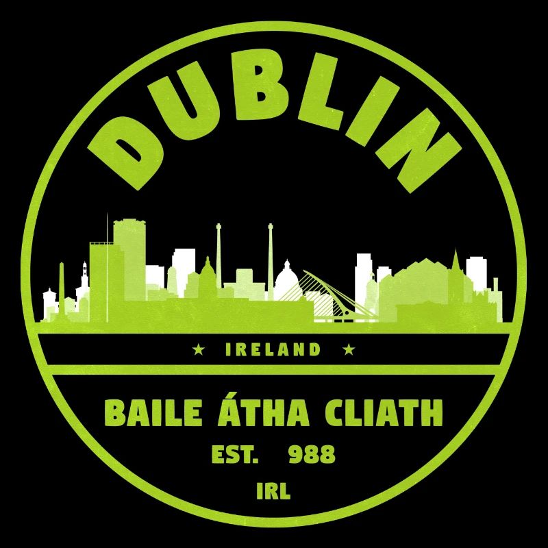 Timbre de la Skyline de Dublin