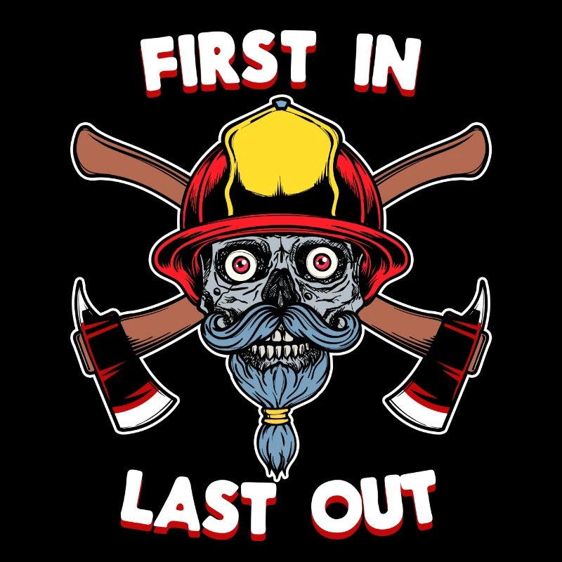 Fire Brigade Statement Firefighter Helmet Lifesaver