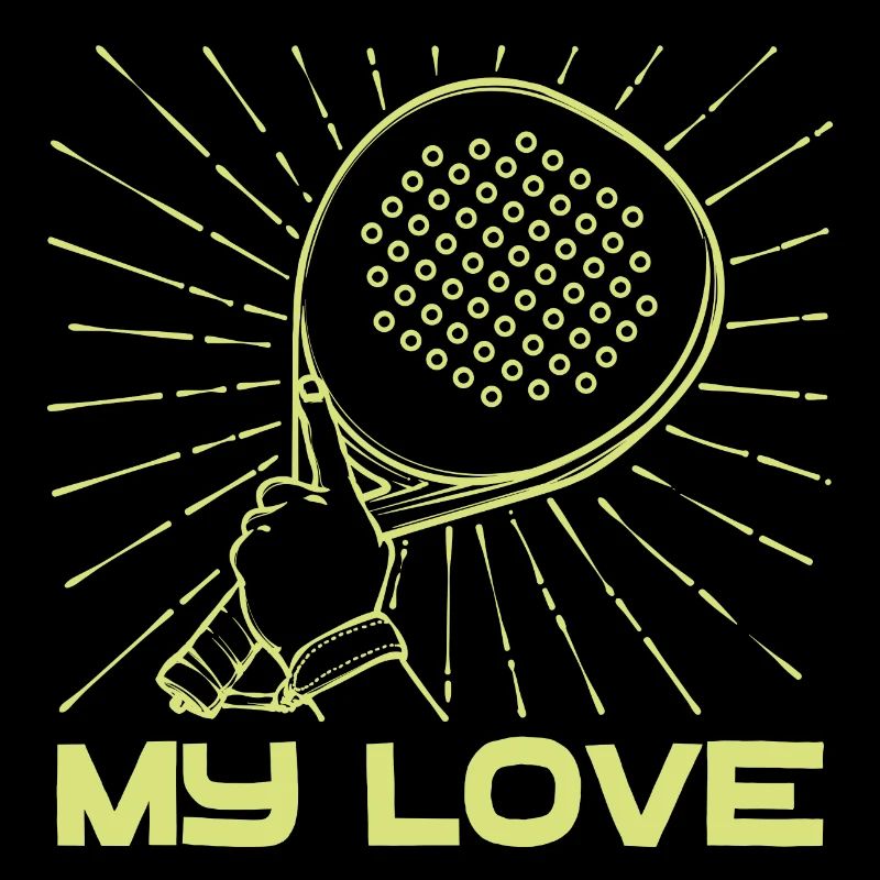 Spieler Racket Training Padel Turnier Statement