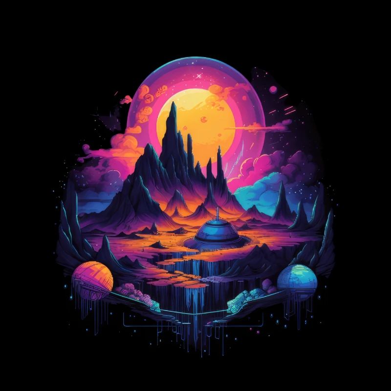 Futuristic life on planets