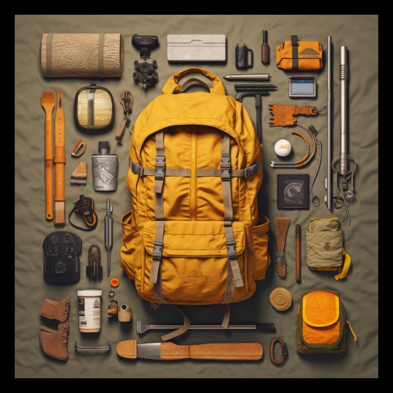 Everything I need for hiking