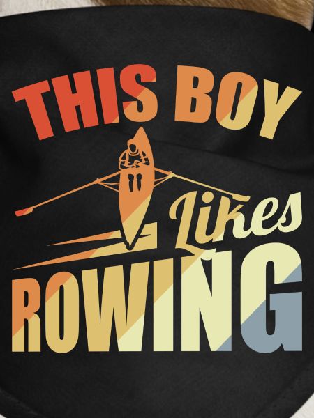 This boy likes rowing