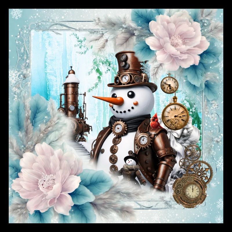 Snowman in Time