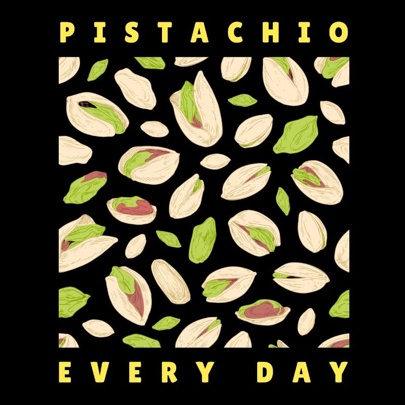 Pistachio Nuts Pattern for Apparel